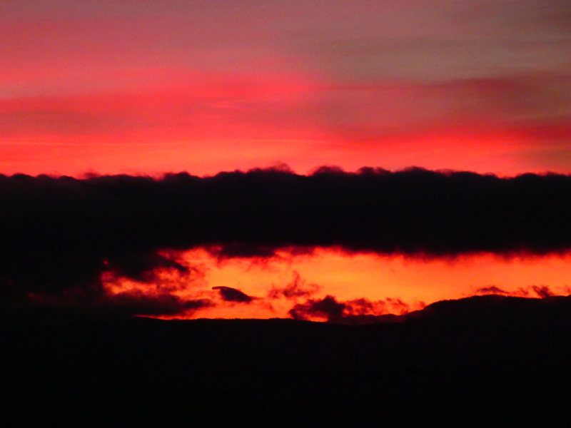 montmiral - Montmiral coucher de soleil P1350324