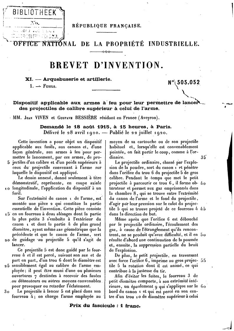 L'embout lance grenade pour fusil et mousqueton - Page 3 Fr505012