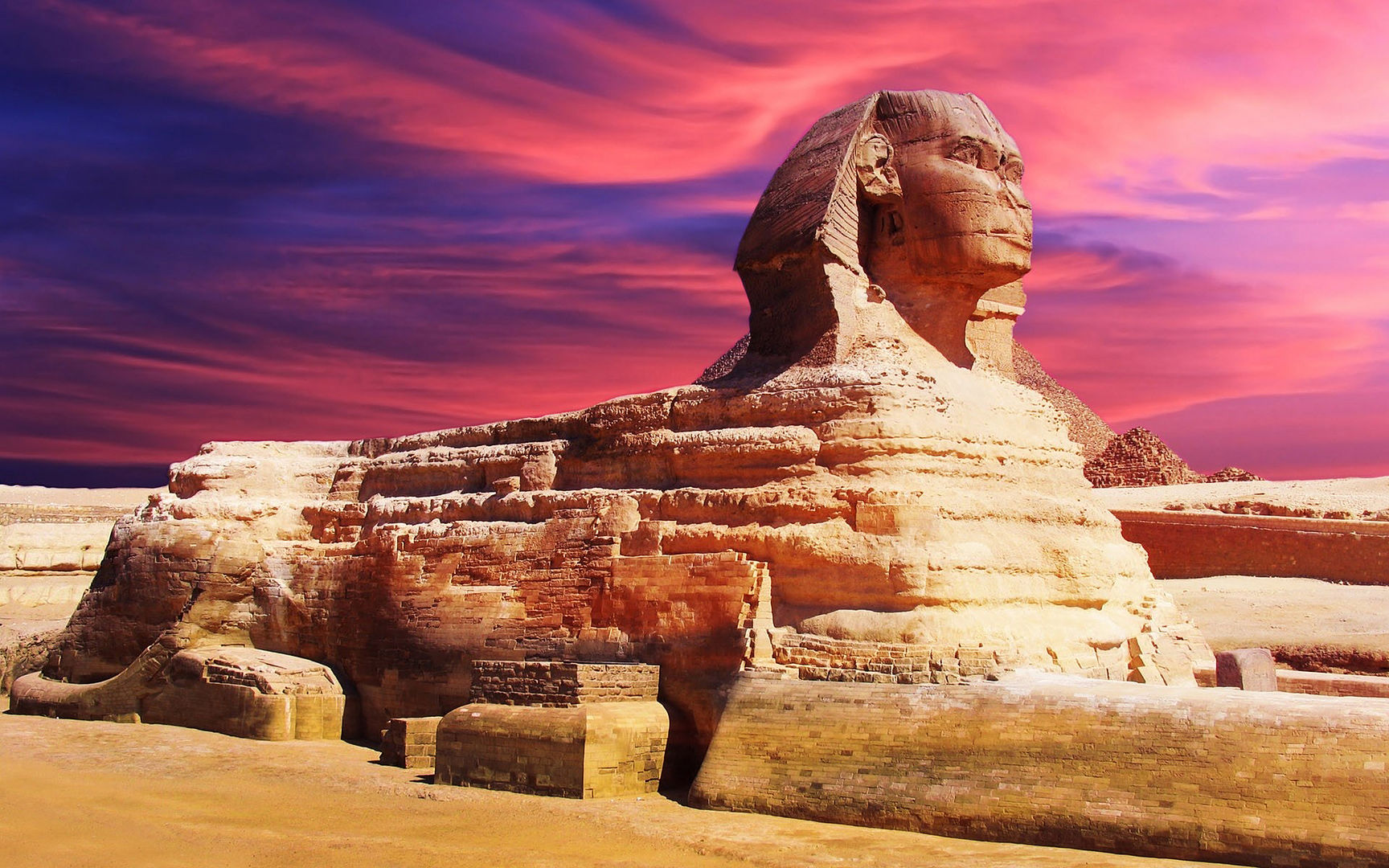 أهرامات الجيزة و أبو الهول خلفيات وصور عالية الجودة Pyramids of Giza and the Sphinx HD 0223