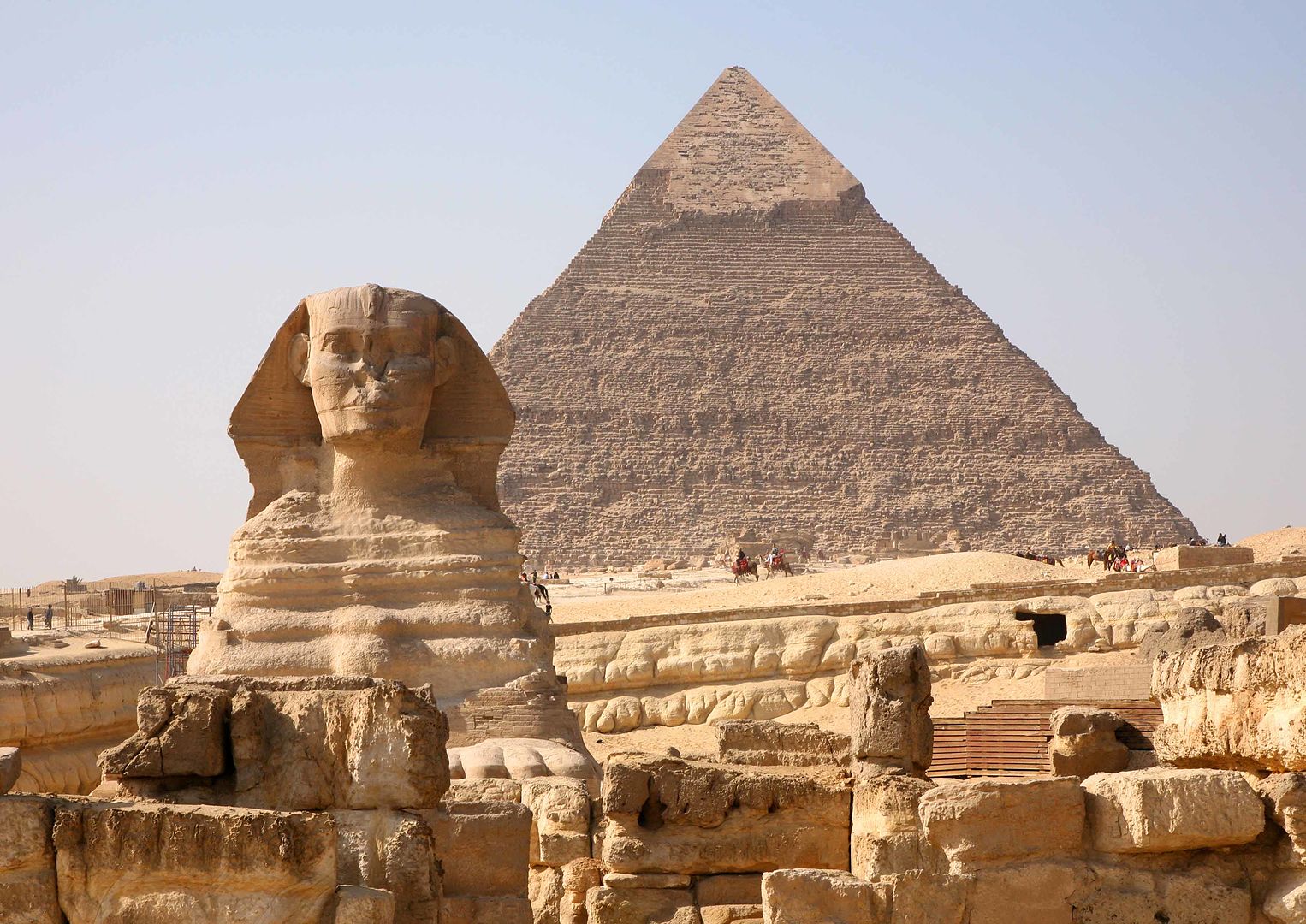 أهرامات الجيزة و أبو الهول خلفيات وصور عالية الجودة Pyramids of Giza and the Sphinx HD 0414