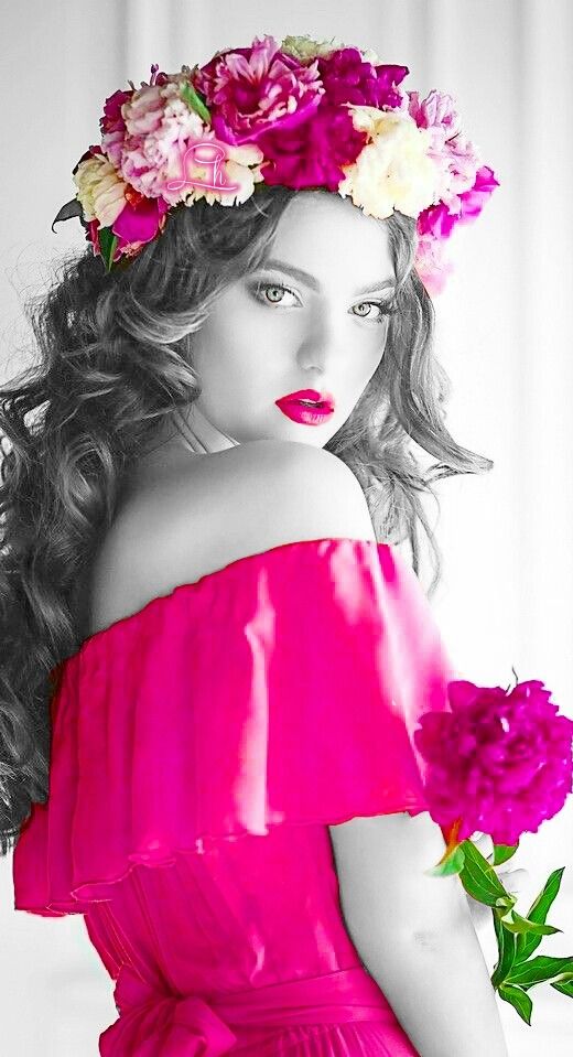 ألبوم صور ملكات جمال الورد والزهور بنات جميلات خلفيات للتصميم - صفحة 4 06d54b10