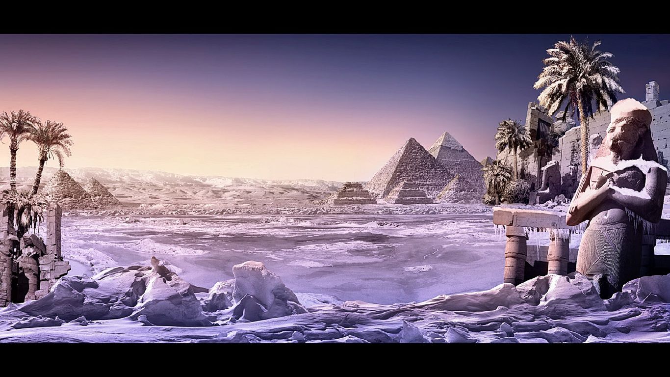 خلفيات وصور لأهرامات الجيزة وأبو الهول بجودة عالية Pyramids of Giza and the Sphinx 3210