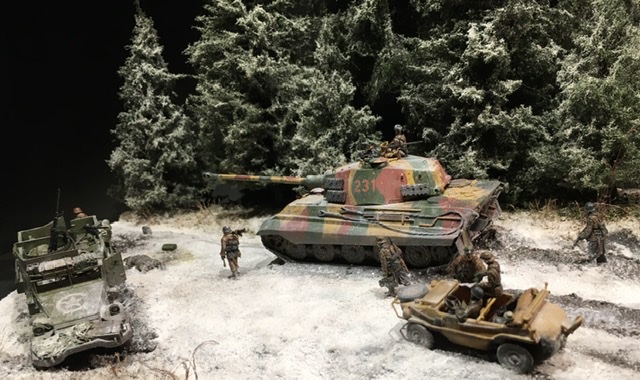 Koenigstiger Dans les Ardennes, le 22 décembre 1944 1/72 6777c810