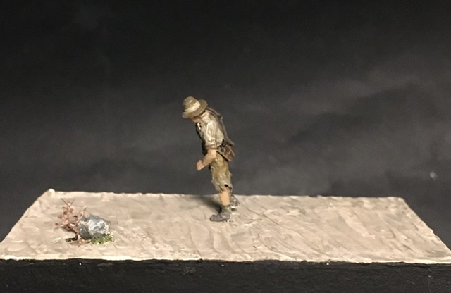 Alone in the dark, soldat du LRDG, désert de cyrenaique, milicast/revell 1/72 A09efb10