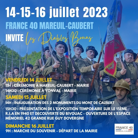 Du 14 au 16 juillet 2023, France 40 Mareuil-Caubert invite les Diables Bruns 001_10