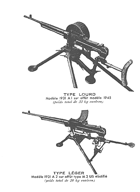 La belle carrière de la mitrailleuse de 7,5 mm MAC Mle 1931 dite "Reibel" Image236