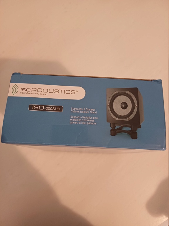 IsoAcoustics ISO-200SUB subwoofer & speaker isolation stand - sold 20231212