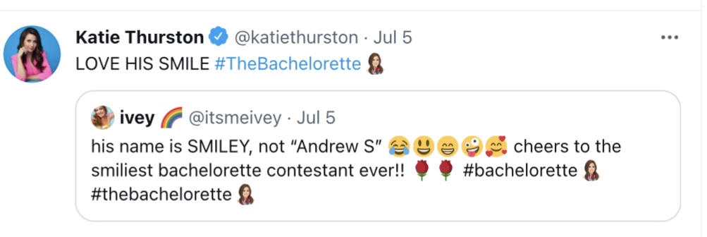 NationalSelfieDay - Bachelorette 17 - Katie Thurston - Media SM - *Sleuthing Spoilers*  - Page 61 A3b94710
