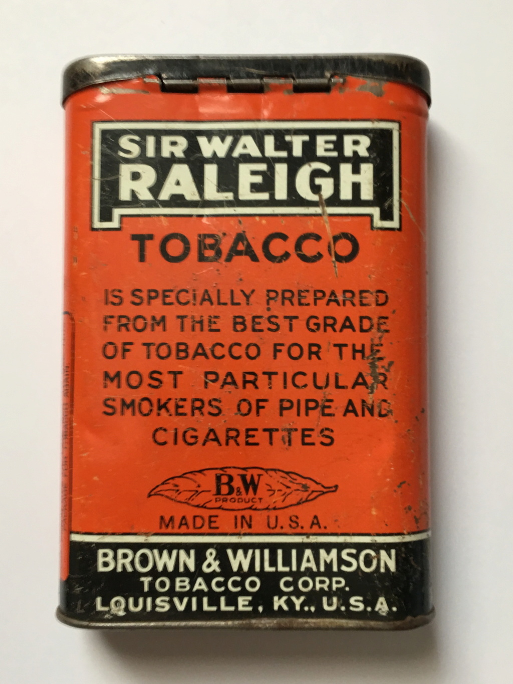 Boite de tabac Sir Walter Raleigh Img_7011
