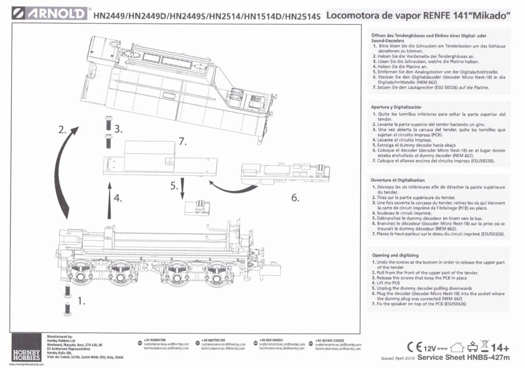 [Arnold] Locomotive à vapeur - 141R - Page 13 Explo_15