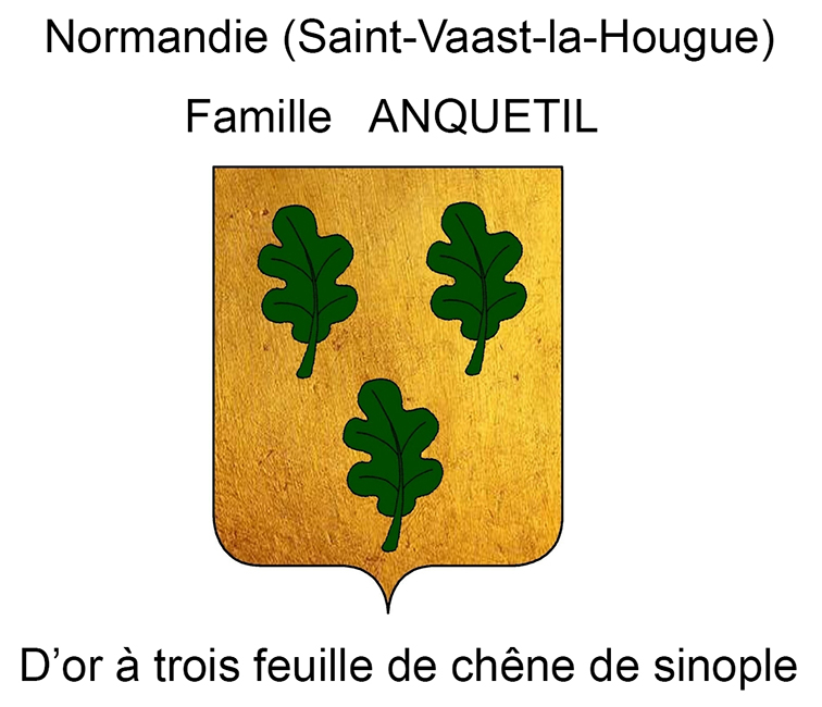 Sceau à cacheter famille ANQUETIL  Blason10