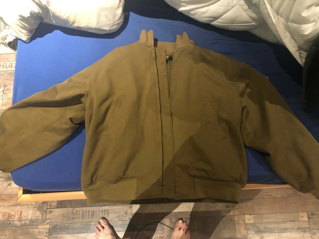 Veste de Tankiste Us 1944 "SEMS CARTERSVILLE" Avant12