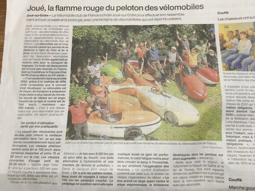 Du 13 au 21 Mai, Rassemblement Vélomobiles en Bretagne Orientale - Page 3 F811ed10