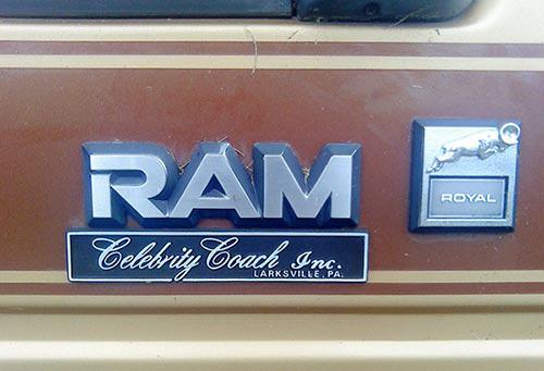 84-86 Mini Ram Van Dodge 12-bad10