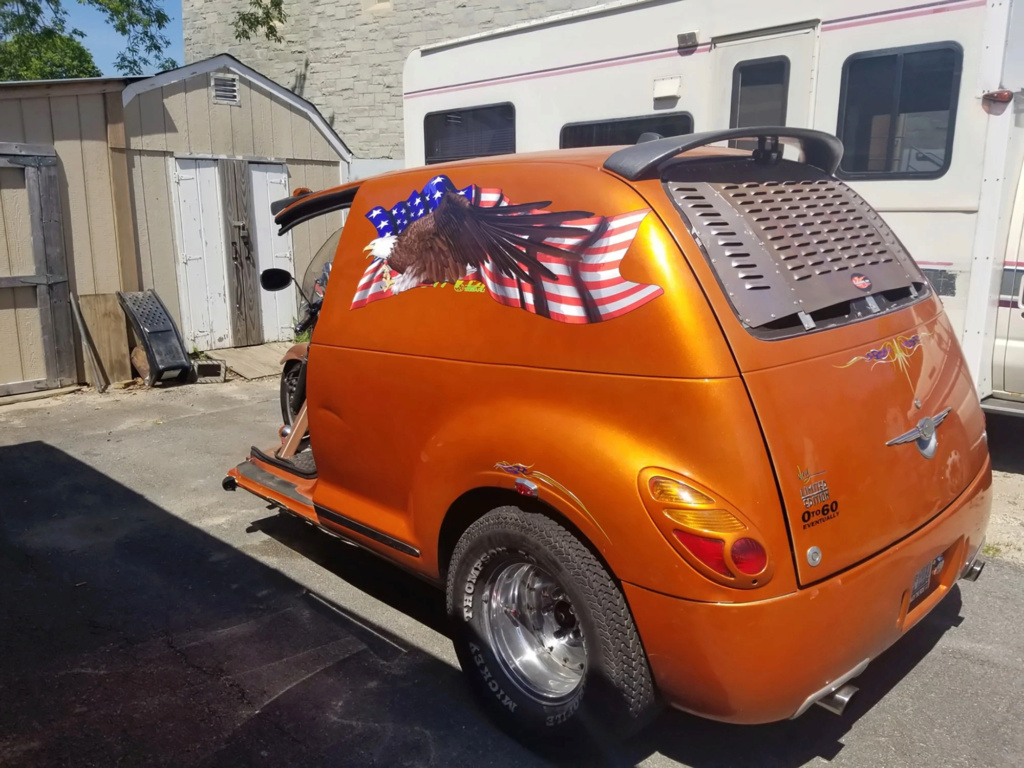 Le Pt Cruiser modifié en trike... Americ11