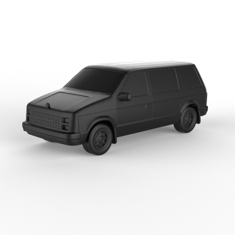 Un Minivan à l'impression 3D Dodge-47