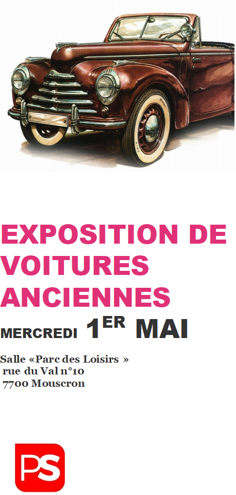 Rassemblent de véhicules anciens- 1er Mai 2019 - Mouscron Expo_o11