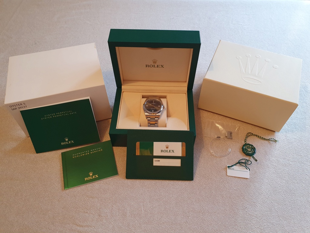 [Baisse de prix][Vends] Rolex Oyster Perpetual rhodium - 8.000€ 20221212