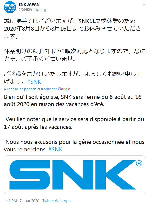 Neo-Geo & SNK - Les petites actualités - Page 6 Captur45