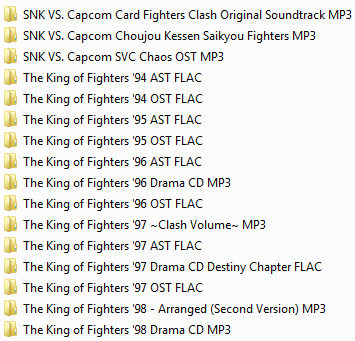 Centralisation des musiques Neo Geo & SNK (OST, AST, NGCD, etc.) - Update 05/05/2020 Ajout de 14 albums Ngcd27