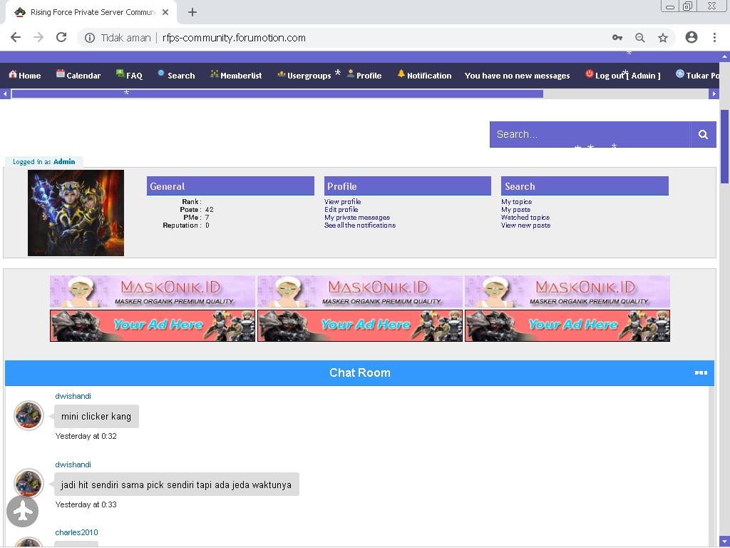 My prefix show only to Admin & Moderator, not guest & other member Zx10