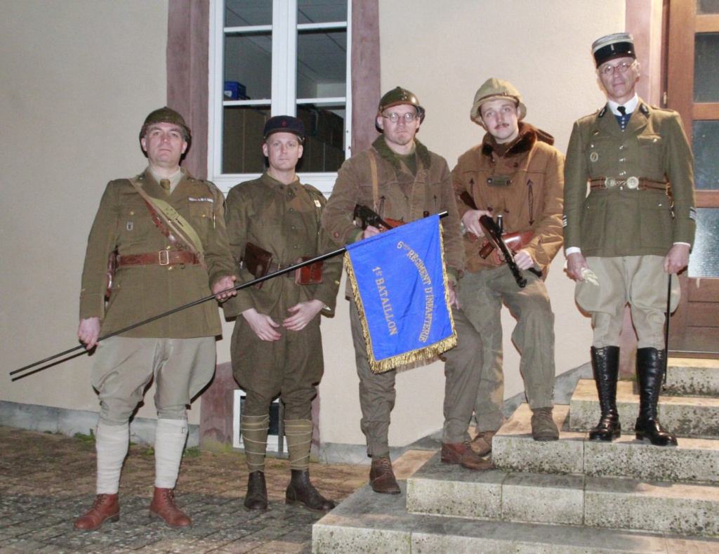 Hommage aux soldats des 6e RI et 12e RIC tombés dans une embuscade à CHateau-Rouge en février 1940 42612510