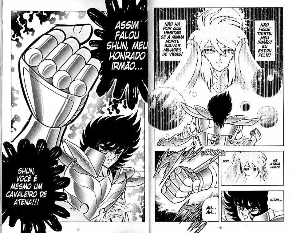 NS100 - Distorção dos animes: Shun de pacifista forte para afeminado que apanha muito, a mulher  Shun_i16