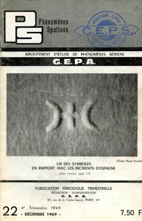 Phénomènes Spatiaux n° 22 - Décembre 1969 So237