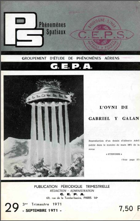 Phénomènes Spatiaux n° 29 - Septembre 1971 So244