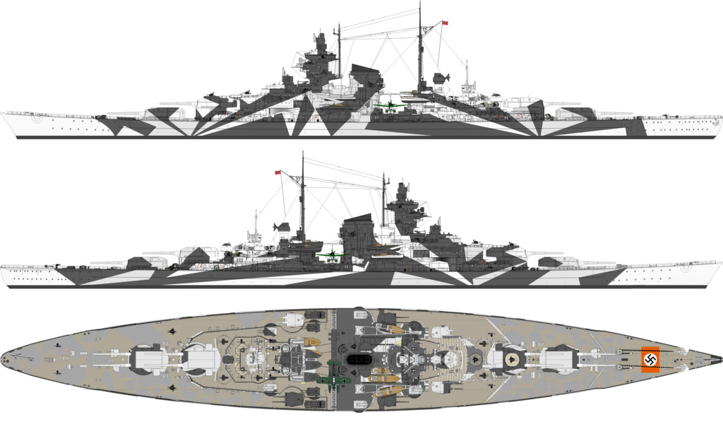Tirpitz 1/350 Tamiya + eduard - Eric78 4f37fe10