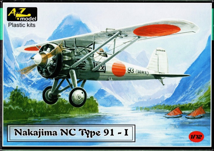 Nakajima NC type 91 I - 1/72 - AZ model A143cb10