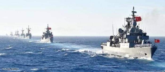 البحرية التركية مناورات قرب اليونان وقبرص Inbo1158