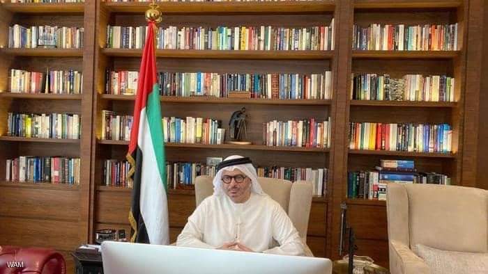 وزير الدولة الإماراتي للشؤون الخارجية أنور قرقاش ردود الفعل على الإعلان الثلاثي مشجعة Inbou925