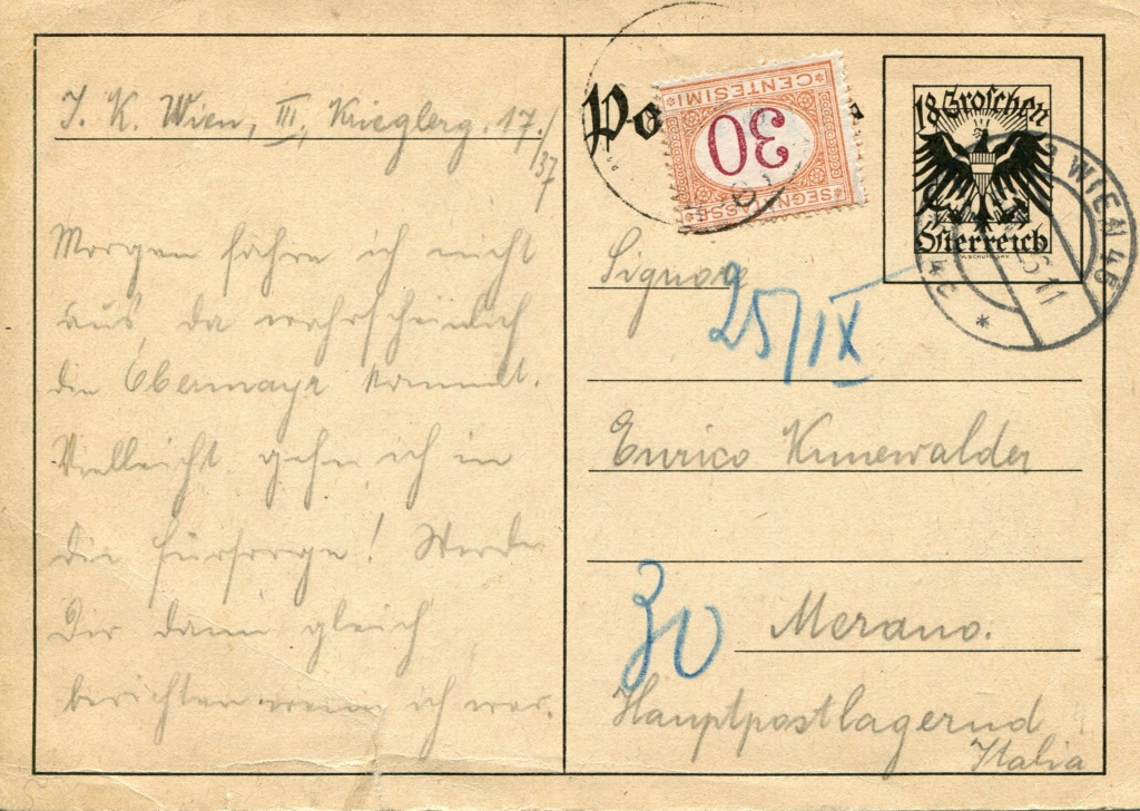 österreich - Bedarfspost Ganzsachen Österreich 1925-1938 - Seite 2 Bedard16