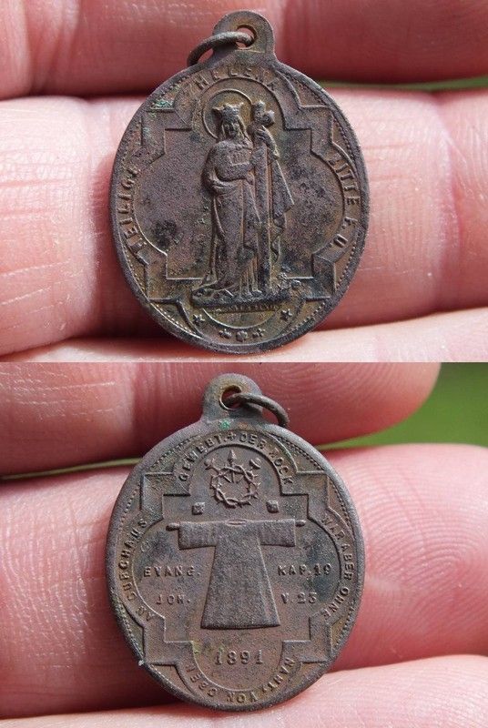Médaille allemande Ste-Hélène - XIXème 115b8810