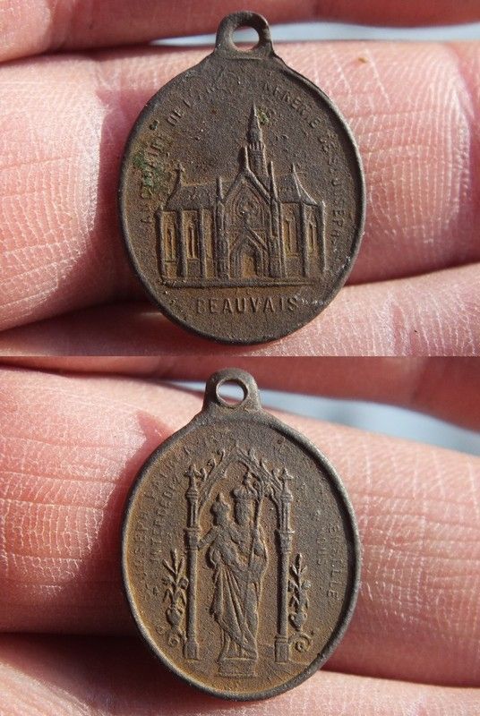 Médaille de l'Archiconfrérie de St-Joseph - Beauvais / XIX/XXème B5648010