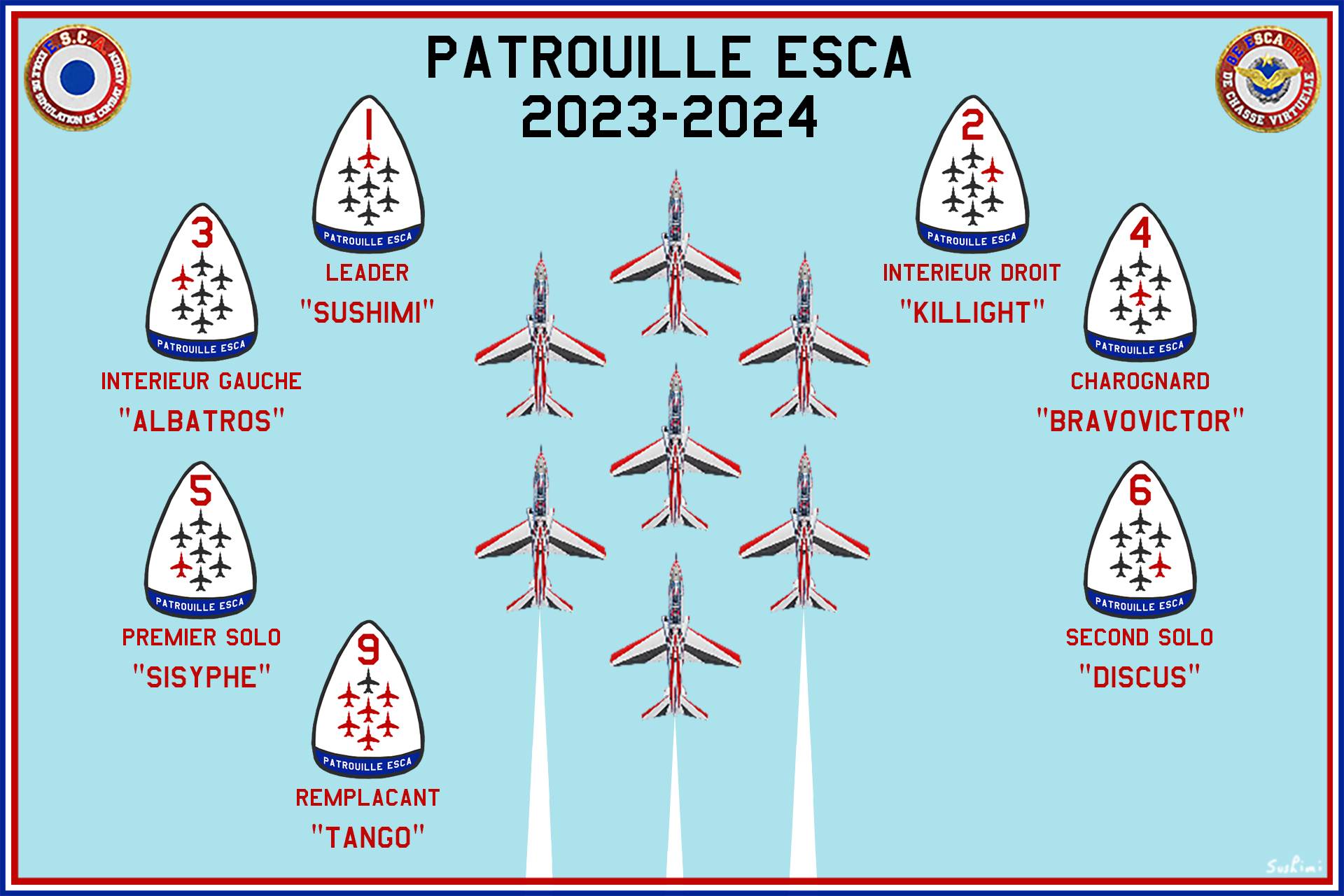Vœux de la Patrouille ESCA - Page 2 Patrou11