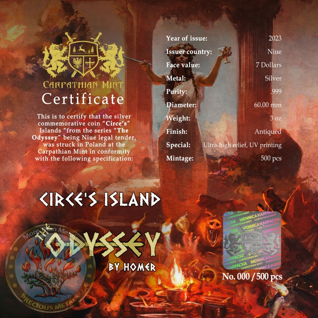 ✨ From Carpathian Mint - A New Series - The Odyssey - Don't Miss This Coa_m10