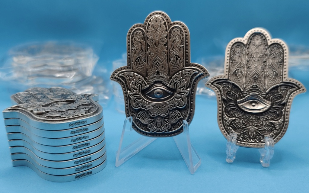 ✨ From South Korea - Next of the 2 oz Stackables - Hamsa Hand of Fatima Img_2072