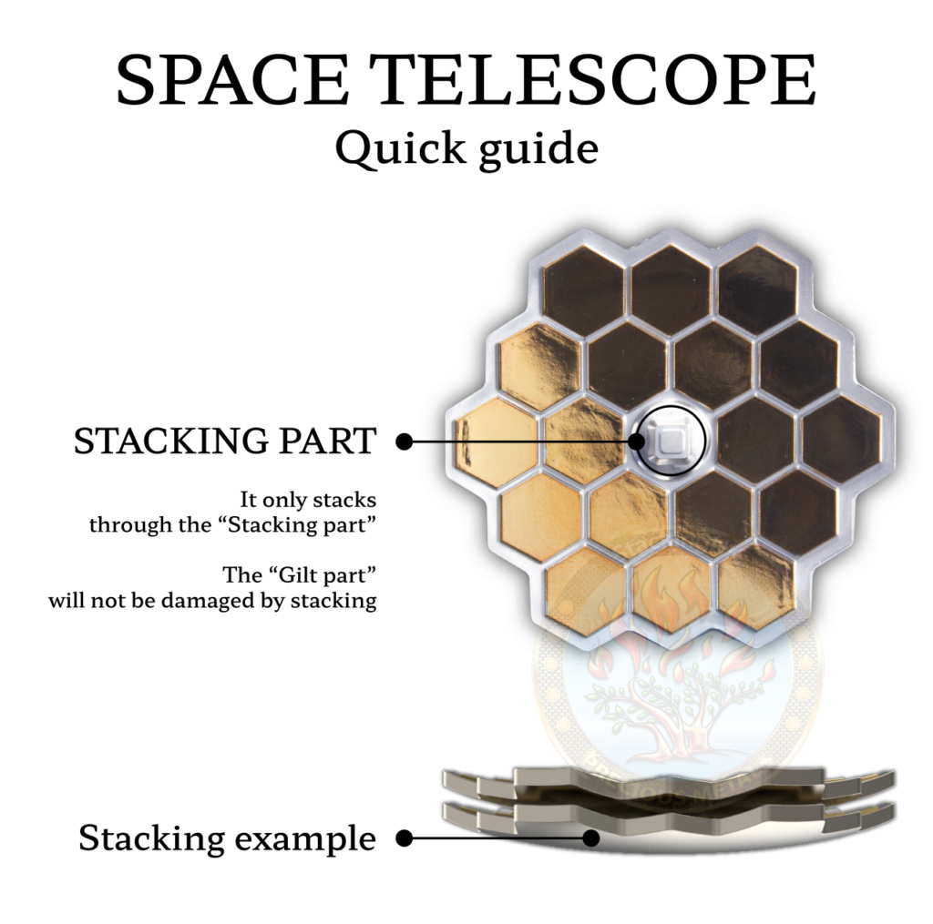 ✨ From South Korea - 2 oz Stackers - New - Space Telescope Thumbn10