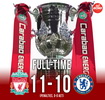League Cup 2021/22 - 27. Frebruar 2022 - FC Chelsea - FC Liverpool - 10:11 (0:0, 0:0, 0:0) i.E. - Gewinner FC Liverpool 115
