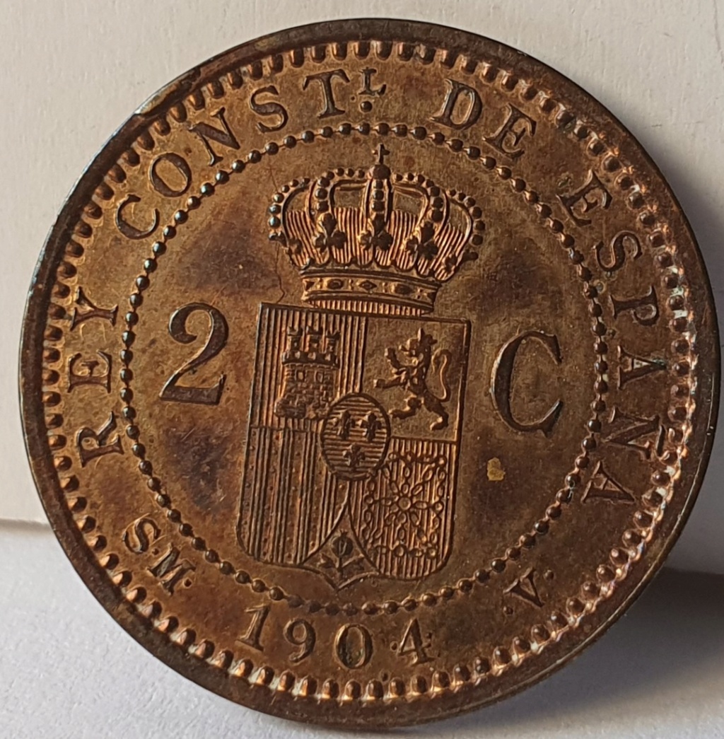 2 CENTS 1905 *05 ALFONSO XIII 20230211