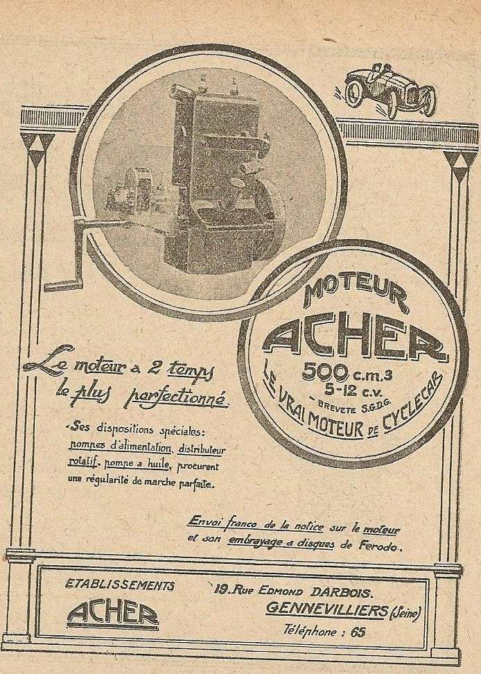 MOTEUR / MOTEURS de cyclecar et voiturette - Page 6 Acher_10