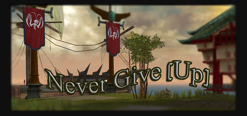 Never Give [Up]