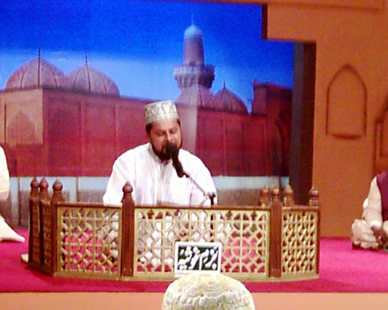 mehfil-e-naat BAZMeGHOUSIA QTV recording 1st TIME in world Manaqib-e-ghous pak Shahid11